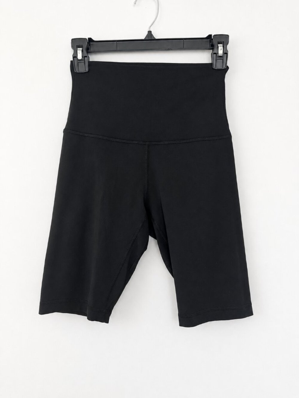 Lululemon High Waisted Black Bike Shorts Size 6